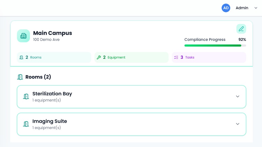 Compliance Dashboard